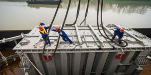 432噸變壓“巨無霸”運抵特高壓工地