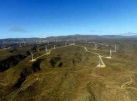 國家電投智利首個風電站圓滿完成所有風機吊裝！