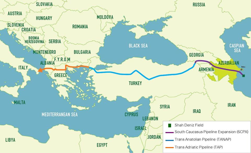 土耳其加強(qiáng)了歐洲的能源安全