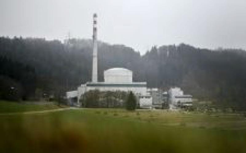 瑞士核電站被迫減產，因為河水變暖使反應堆冷卻