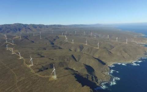 智利為Punta Sierra風力發電場揭幕