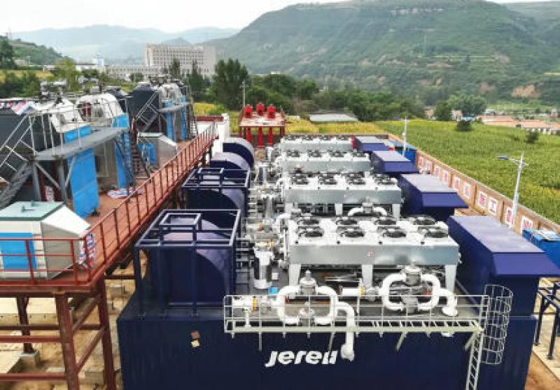 杰瑞分布能源助力國內首個單井高低濃度瓦斯發電項目