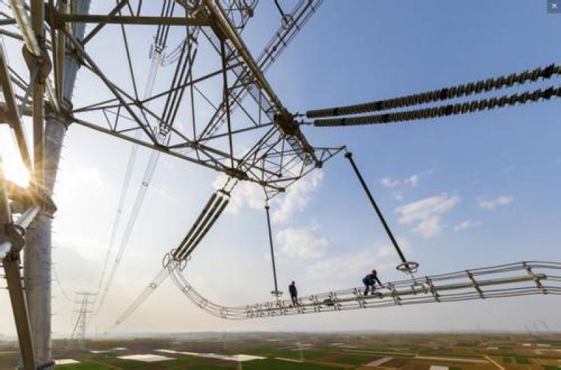 陜西特高壓電力首次對外輸送