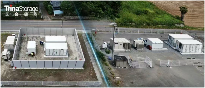 日本首批！天合儲能兩座電站三周極速交付