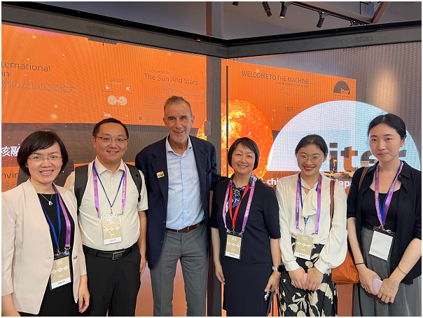 中國國際核聚變能源計劃執行中心王艷主任赴日本參加世博會