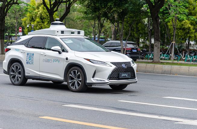 小馬智行第七代自動駕駛車輛在北京開啟道路測試