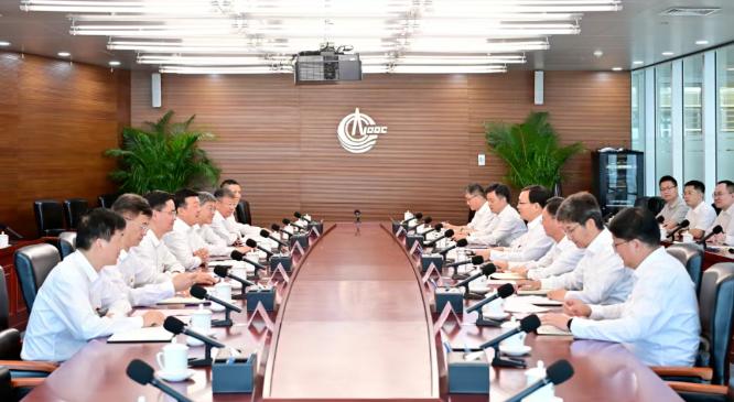 中國(guó)海油與中國(guó)大唐高層會(huì)談！