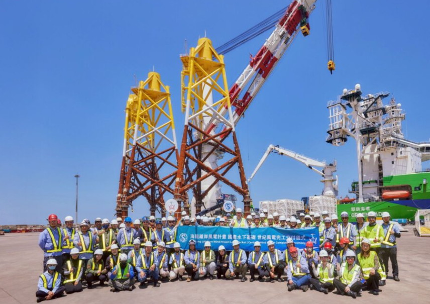 世紀(jì)風(fēng)電完成臺(tái)灣海龍海上風(fēng)電項(xiàng)目基礎(chǔ)交付 助力風(fēng)電國產(chǎn)化