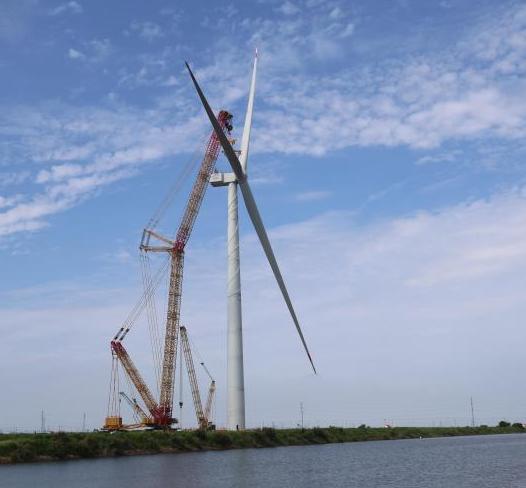 單機(jī)年發(fā)電量1億度！全球最大海上風(fēng)電機(jī)組完成吊裝