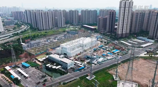 武漢江北城區500千伏輸變電工程正式投產送電