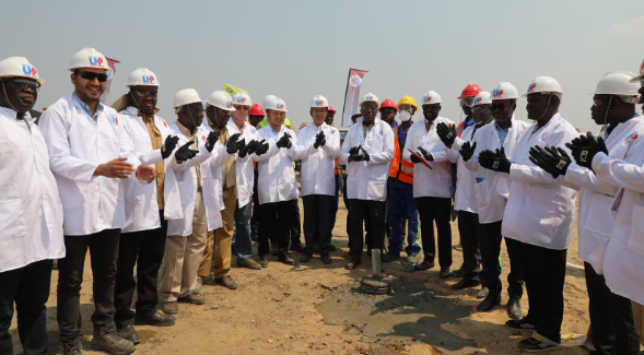 中國電建承建贊比亞盧森發太陽能光伏項目奠基