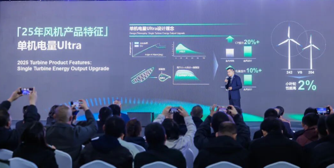明陽集團(tuán)推出新一代中速緊湊半直驅(qū)產(chǎn)品及50MW漂浮式風(fēng)電機(jī)組