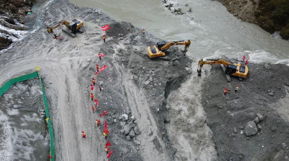 尼泊爾馬楠馬相迪水電站成功實現導截流