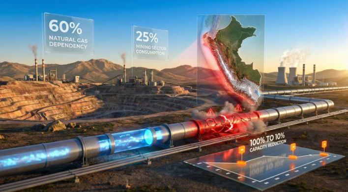 秘魯管道破裂引發能源危機，動用儲備應對銅礦生產中斷