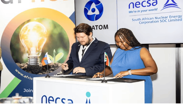俄國家原子能公司與南非核能公司在開普敦簽署核培訓(xùn)備忘錄