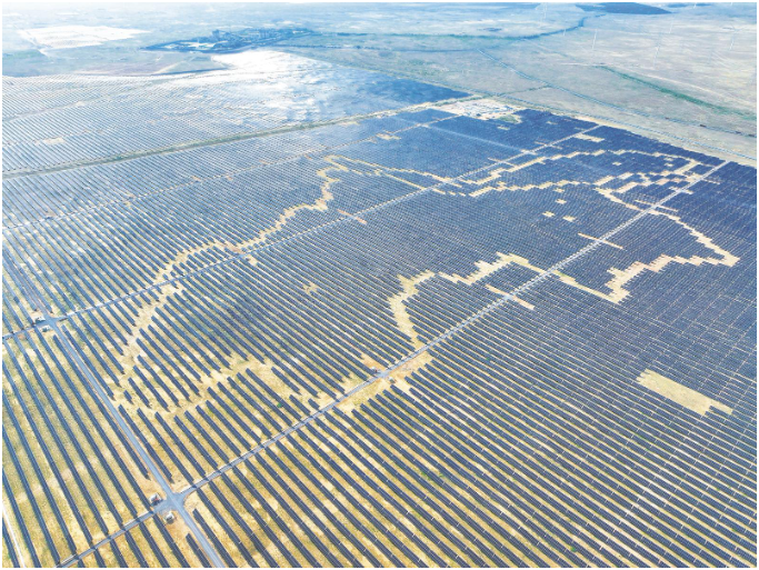 寧夏600萬千瓦采煤沉陷區(qū)光伏基地建成投運